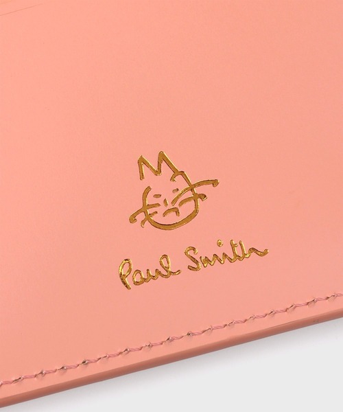 Paul Smith(ポールスミス)の「カラードゥードゥル 3つ折りがま口財布 / 555433 W180CA(財布・レディース・ピンク/ミント/ネイビー・FREE)」の15枚目の写真