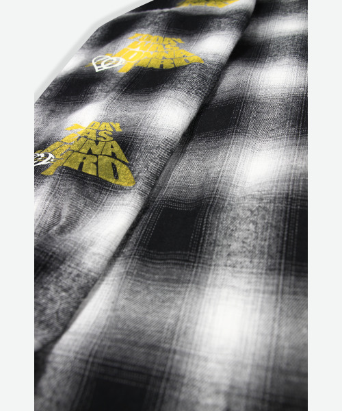 WEIRDWORLD(ウィアード ワールド)の「JONNA WEIRD フランネルシャツ(シャツ/ブラウス・レディース・ブラック・X-LARGE/LARGE/MEDIUM)」の7枚目の写真