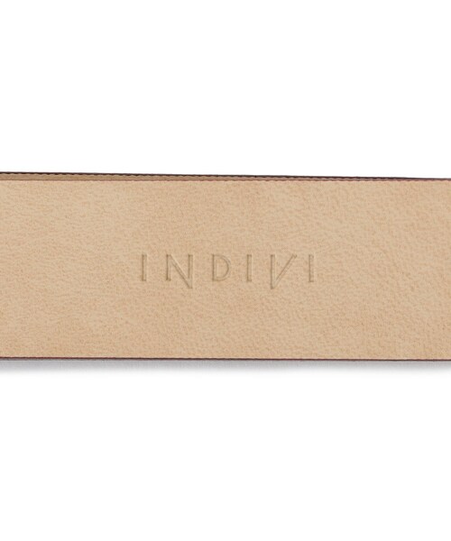 INDIVI(インディヴィ)の「【合皮】デザインバックルベルト(ベルト・レディース・オレンジ系/ブラック・00/05)」の8枚目の写真