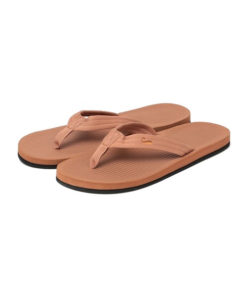 SHIPS any（シップス エニィ）の「indosole: EASY LIVING FLIP FLOPS ビーチ サンダル（サンダル・メンズ・ネイビー/ブラック/イエロー/ライトグレー/レンガ/マルチ・43/41）」の5枚目の写真