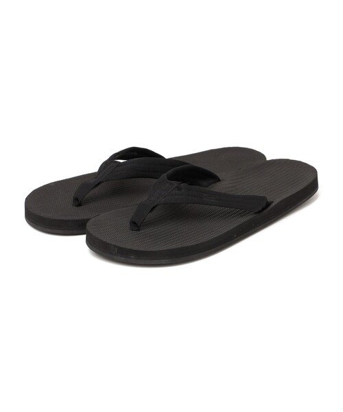 SHIPS any（シップス エニィ）の「indosole: EASY LIVING FLIP FLOPS ビーチ サンダル（サンダル・メンズ・ネイビー/ブラック/イエロー/ライトグレー/レンガ/マルチ・43/41）」の2枚目の写真