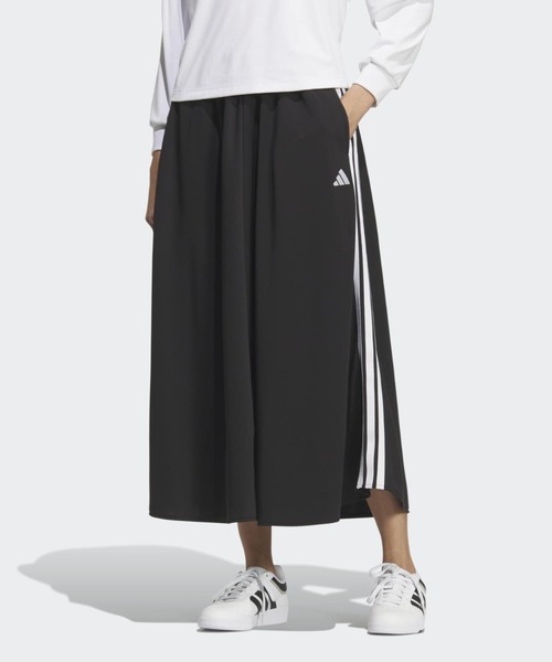 adidas(アディダス)の「スリーストライプス KN スカート / アディダス adidas(スカート・レディース・ブラック・XX-LARGE/LARGE/MEDIUM/SMALL/X-LARGE/X-SMALL)」の1枚目の写真