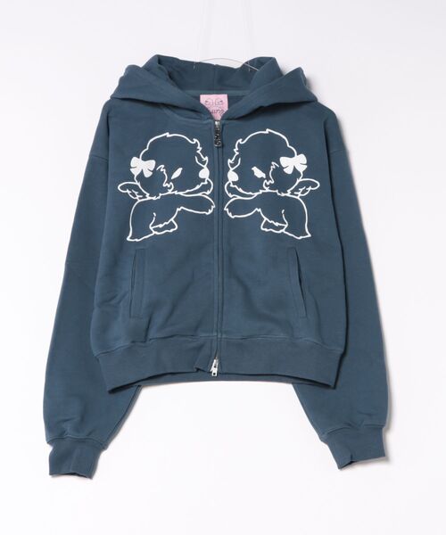 ゆーたんページ　クリダブパーカー　L twin puppies Zip Hoodie（パーカー）｜twins（nemne store