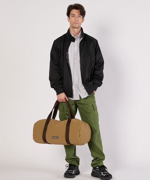Eddie Bauer（エディーバウアー）の「ドラム ジムバッグ（ドラムバッグ・レディース・ピンク/ブラウン/グリーン・F）」の7枚目の写真