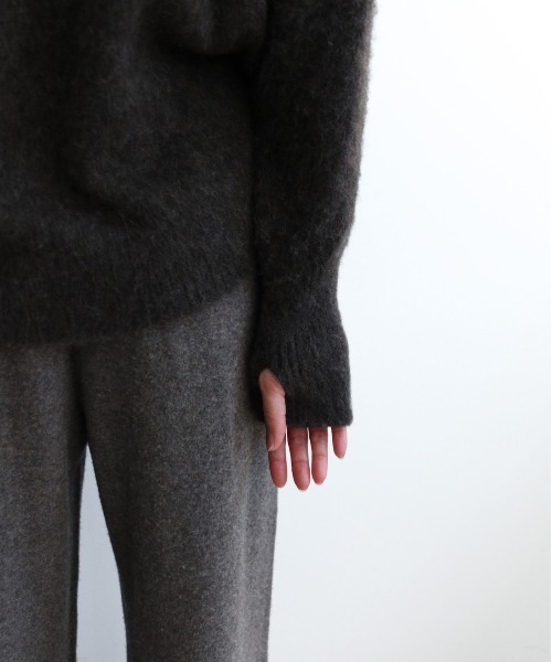 WALANCE(ワランス)の「ALPACA JACQUARD PULLOVER(ニット/セーター・レディース・ブルー/ブラウン・FREE)」の20枚目の写真