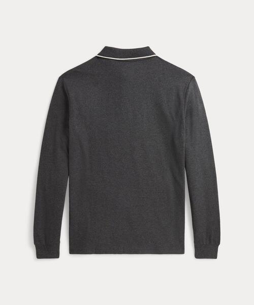 POLO RALPH LAUREN(ポロ ラルフ ローレン)の「カスタム スリム フィット ストレッチ メッシュ ポロシャツ(ポロシャツ・メンズ・グレー系・M/L)」の2枚目の写真