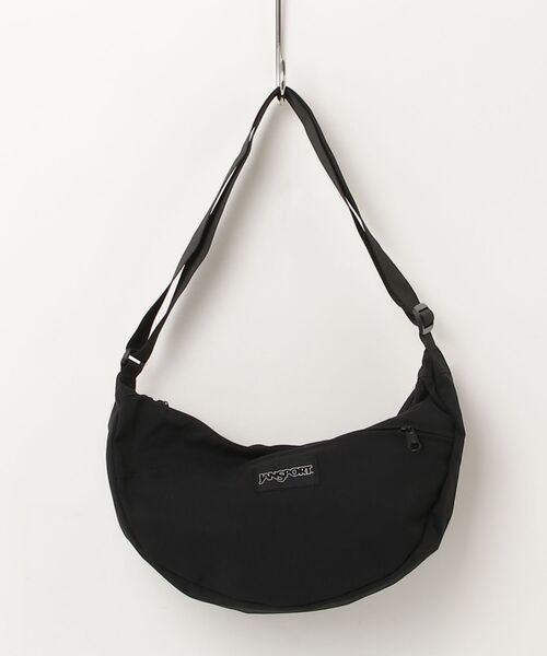 JANSPORT】UNPHASED CROSSBODY LARGE - SOFT NYLON BLACK（ボディ