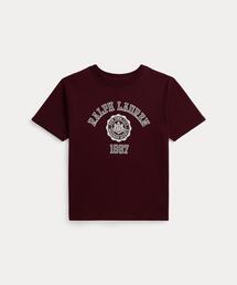 POLO RALPH LAUREN CHILDRENSWEAR（ポロ ラルフ ローレン チルドレンズウェア）の「グラフィック コットン ジャージー ボクシー Tシャツ（Tシャツ/カットソー）」