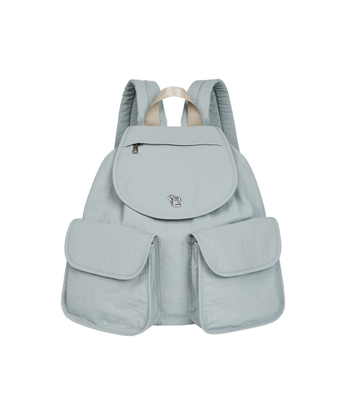 LMR(エルエムアール)の「フローラルロゴライト2ポケットバックパックBLUE(バックパック/リュック・レディース・ブルー・FREE)」の2枚目の写真