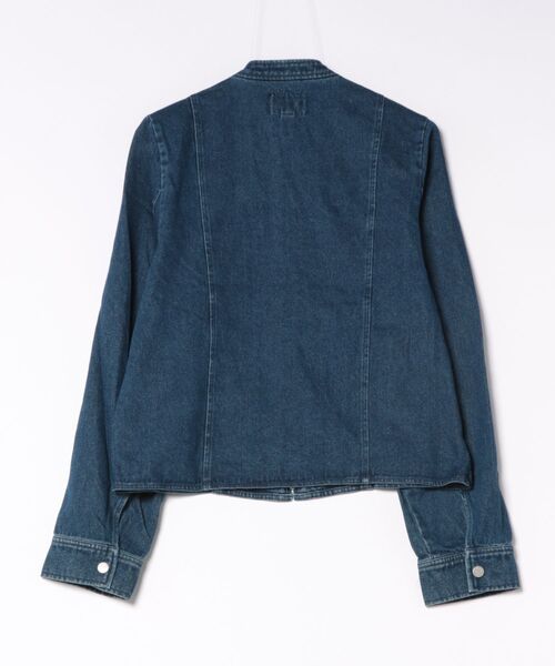 ROXY(ロキシー)の「ROXY x NANAHA DENIM JACKET デニムジャケット 【2026年秋冬モデル】(デニムジャケット・レディース・インディゴブルー/ブラック・LARGE/MEDIUM/SMALL)」の3枚目の写真