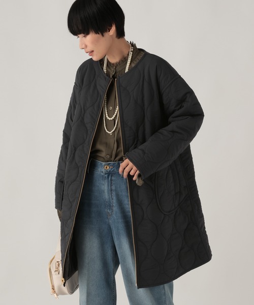 Elura(エルーラ)の「リバーシブルファーコート680062(その他アウター・レディース・ベージュ/チャコールグレー/ブラウン・MEDIUM/SMALL)」の12枚目の写真