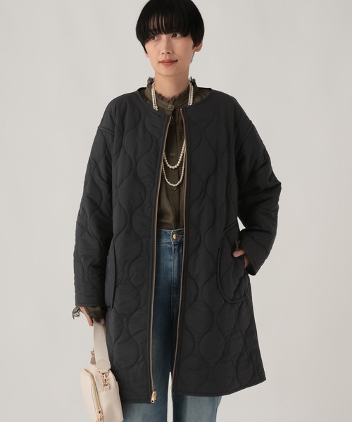 Elura(エルーラ)の「リバーシブルファーコート680062(その他アウター・レディース・ベージュ/チャコールグレー/ブラウン・MEDIUM/SMALL)」の13枚目の写真