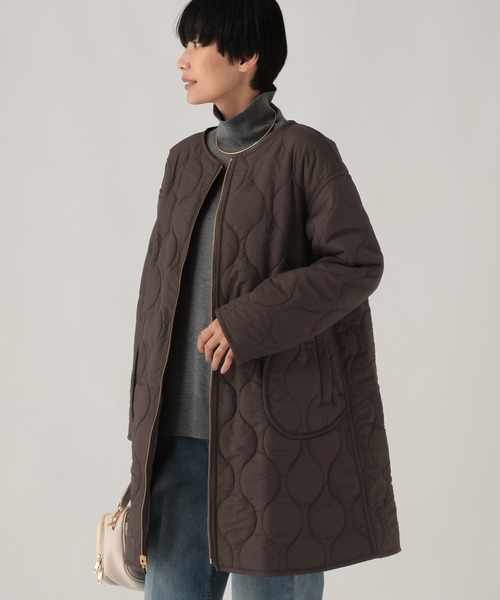 Elura(エルーラ)の「リバーシブルファーコート680062(その他アウター・レディース・ベージュ/チャコールグレー/ブラウン・MEDIUM/SMALL)」の17枚目の写真