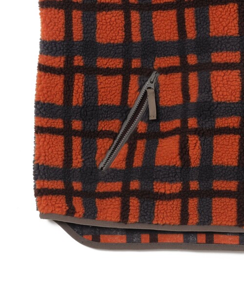 BEAMS BOY(ビームスボーイ)の「BOY ジャカード ボア プルオーバー ベスト(ベスト・レディース・オレンジ/マルチ・ONE SIZE)」の12枚目の写真
