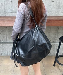 ワンハンドル スラウチショルダーバッグ