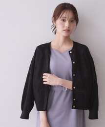 【8色展開】柄アソートシアーカーディガン《洗濯機OK》