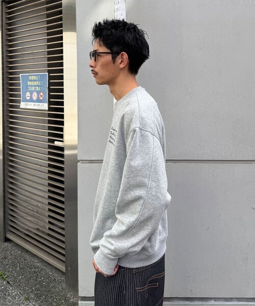 CIAOPANIC(チャオパニック)の「クロップドゲームスウェット(Tシャツ/カットソー・メンズ・ネイビー/グレー・LARGE/MEDIUM)」の4枚目の写真