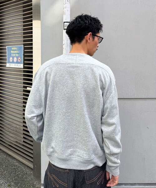 CIAOPANIC(チャオパニック)の「クロップドゲームスウェット(Tシャツ/カットソー・メンズ・ネイビー/グレー・LARGE/MEDIUM)」の5枚目の写真