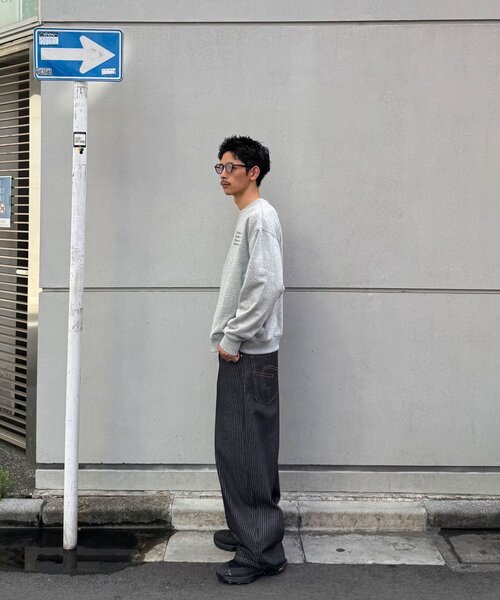 CIAOPANIC(チャオパニック)の「クロップドゲームスウェット(Tシャツ/カットソー・メンズ・ネイビー/グレー・LARGE/MEDIUM)」の7枚目の写真