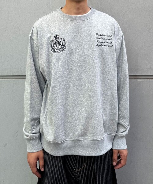 CIAOPANIC(チャオパニック)の「クロップドゲームスウェット(Tシャツ/カットソー・メンズ・ネイビー/グレー・LARGE/MEDIUM)」の9枚目の写真