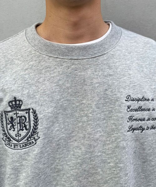 CIAOPANIC(チャオパニック)の「クロップドゲームスウェット(Tシャツ/カットソー・メンズ・ネイビー/グレー・LARGE/MEDIUM)」の12枚目の写真