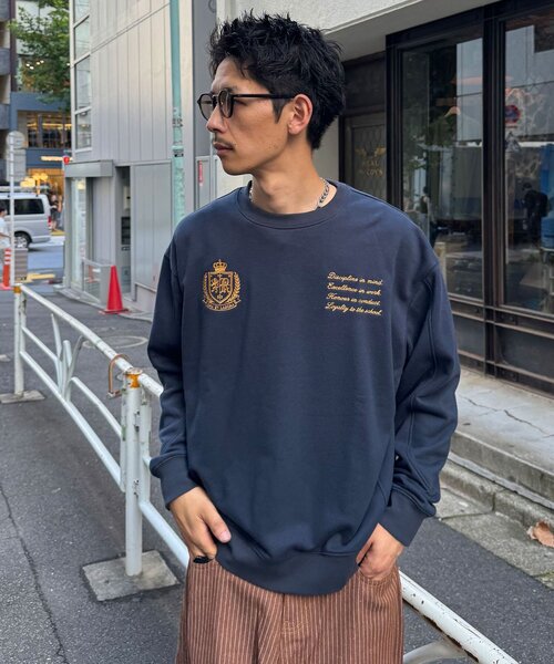 CIAOPANIC(チャオパニック)の「クロップドゲームスウェット(Tシャツ/カットソー・メンズ・ネイビー/グレー・LARGE/MEDIUM)」の19枚目の写真