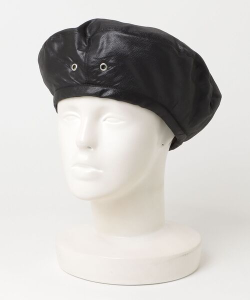 KIJIMA TAKAYUKI(キジマ タカユキ)の「REVERSIBLE BERET(ハンチング/ベレー帽・レディース・ベージュ/ダークベージュ・59cm/57cm)」の14枚目の写真