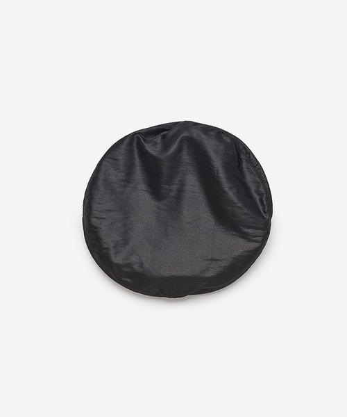 KIJIMA TAKAYUKI(キジマ タカユキ)の「REVERSIBLE BERET(ハンチング/ベレー帽・レディース・ベージュ/ダークベージュ・59cm/57cm)」の4枚目の写真