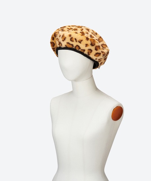 KIJIMA TAKAYUKI(キジマ タカユキ)の「REVERSIBLE BERET(ハンチング/ベレー帽・レディース・ベージュ/ダークベージュ・59cm/57cm)」の7枚目の写真