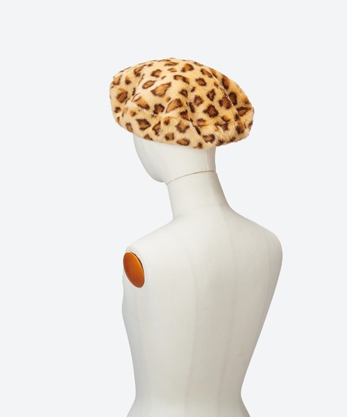 KIJIMA TAKAYUKI(キジマ タカユキ)の「REVERSIBLE BERET(ハンチング/ベレー帽・レディース・ベージュ/ダークベージュ・59cm/57cm)」の8枚目の写真