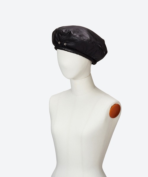 KIJIMA TAKAYUKI(キジマ タカユキ)の「REVERSIBLE BERET(ハンチング/ベレー帽・レディース・ベージュ/ダークベージュ・59cm/57cm)」の9枚目の写真