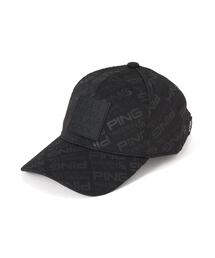 PING（ピン）の「【PING APPAREL】ツイルエンボス柄キャップ (MENS)（キャップ）」