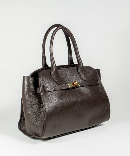 AULENTTI（オウレンティ）の「【AULENTTI/オウレンティ】2WAY ハンドバッグ　ショルダーバッグ　ファスナー（ショルダーバッグ・レディース・ネイビー/ダークブラウン/ブラック・FREE）」の10枚目の写真