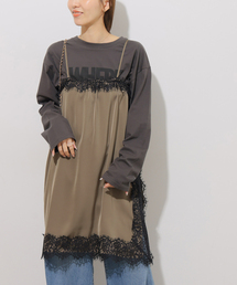 JOURNAL STANDARD relume | 2WAYサテンレースキャミワンピース(ワンピース)