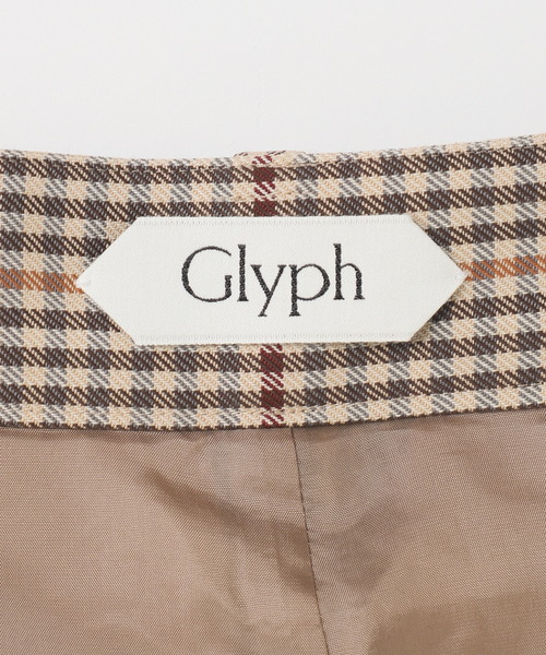 Spick & Span(スピックアンドスパン)の「《追加 / 一部店舗+WEB限定》Checked Barrel-leg Trousers(スラックス・レディース・ベージュ・38/36)」の13枚目の写真