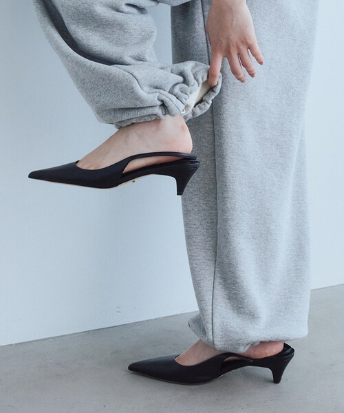 CODE A(コードエー)の「UKI UKI*CODE A|volume sweat pants(その他パンツ・レディース・グレー/ブラック・38/36)」の17枚目の写真