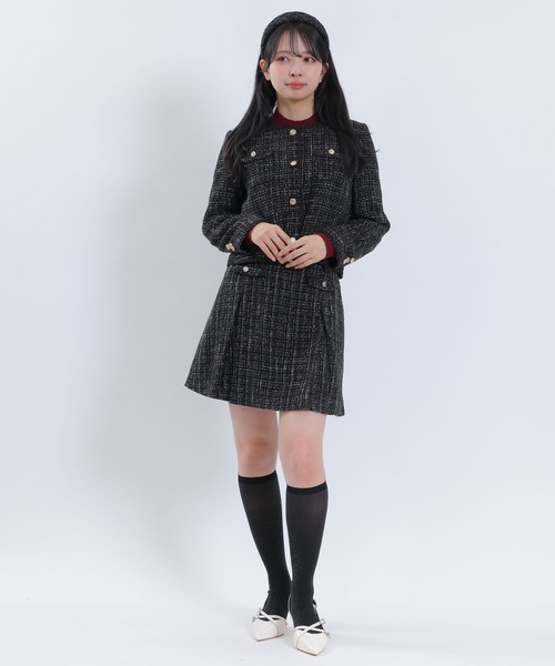 MARY QUANT(マリークワント)の「ラメハイ ソックス(ソックス/靴下・レディース・ピンク/グリーン/ブルー/ブラック・FREE)」の17枚目の写真