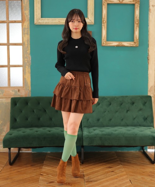 MARY QUANT(マリークワント)の「ラメハイ ソックス(ソックス/靴下・レディース・ピンク/グリーン/ブルー/ブラック・FREE)」の11枚目の写真