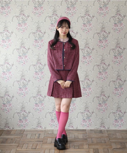 MARY QUANT(マリークワント)の「ラメハイ ソックス(ソックス/靴下・レディース・ピンク/グリーン/ブルー/ブラック・FREE)」の7枚目の写真