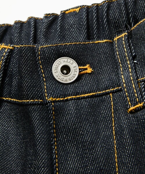 VISION STREET WEAR（ヴィジョンストリートウェア）の「VISION STREET WEAR/ヴィジョンストリートウェアー 限定展開 Rigid Double Knee PT / リジット ダブルニーパンツ（デニムパンツ・メンズ・インディゴブルー/ブラック・LARGE/X-LARGE/MEDIUM）」の5枚目の写真