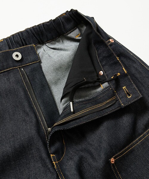 VISION STREET WEAR（ヴィジョンストリートウェア）の「VISION STREET WEAR/ヴィジョンストリートウェアー 限定展開 Rigid Double Knee PT / リジット ダブルニーパンツ（デニムパンツ・メンズ・インディゴブルー/ブラック・LARGE/X-LARGE/MEDIUM）」の6枚目の写真