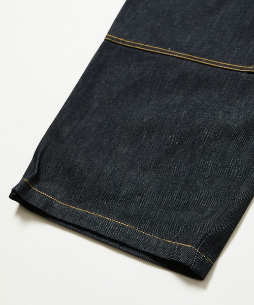 VISION STREET WEAR（ヴィジョンストリートウェア）の「VISION STREET WEAR/ヴィジョンストリートウェアー 限定展開 Rigid Double Knee PT / リジット ダブルニーパンツ（デニムパンツ・メンズ・インディゴブルー/ブラック・LARGE/X-LARGE/MEDIUM）」の7枚目の写真