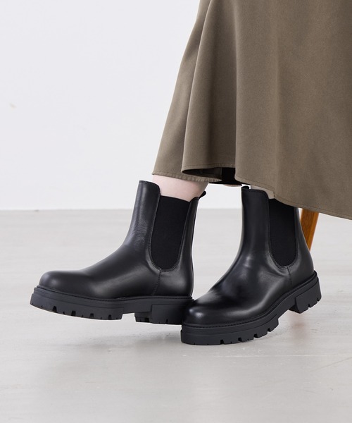REMME(レメ)の「【REMME】サイドゴアブーツ-Side gore boots(ブーツ・レディース・ブラック・37/38)」の6枚目の写真
