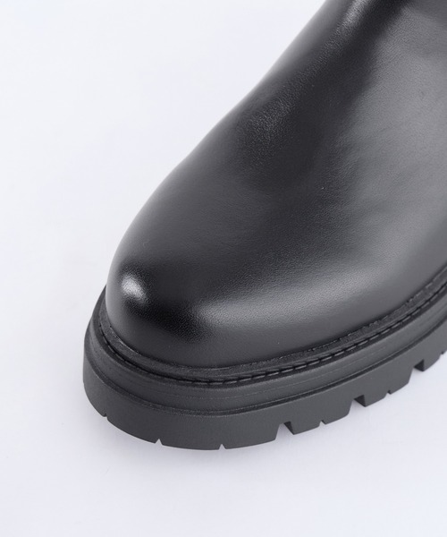 REMME(レメ)の「【REMME】サイドゴアブーツ-Side gore boots(ブーツ・レディース・ブラック・37/38)」の15枚目の写真
