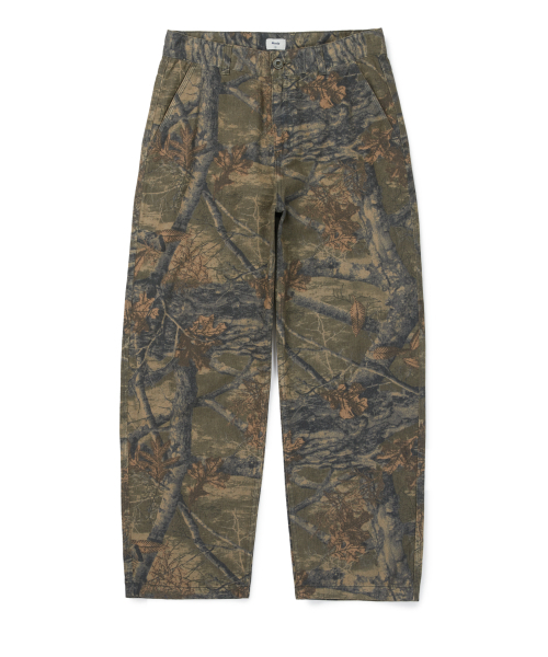 MMLG(エムエムエルジー)の「DYED TREE CAST PANTS (BROWN)(デニムパンツ・レディース・その他・LARGE/MEDIUM/SMALL)」の2枚目の写真