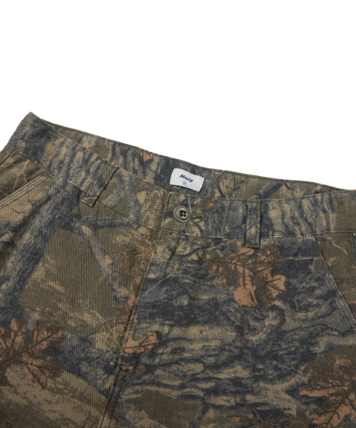 MMLG(エムエムエルジー)の「DYED TREE CAST PANTS (BROWN)(デニムパンツ・レディース・その他・LARGE/MEDIUM/SMALL)」の4枚目の写真