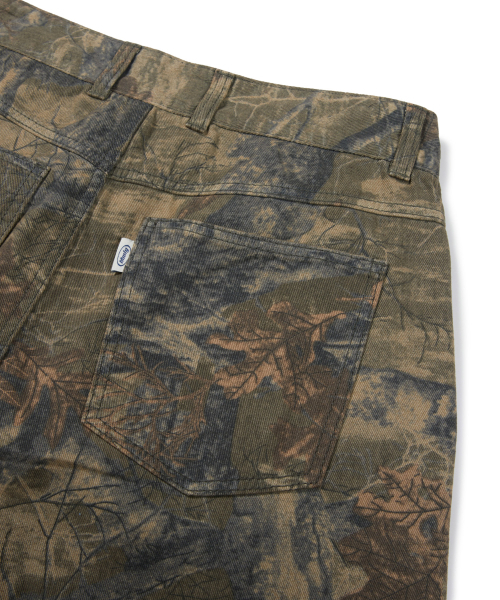 MMLG(エムエムエルジー)の「DYED TREE CAST PANTS (BROWN)(デニムパンツ・レディース・その他・LARGE/MEDIUM/SMALL)」の6枚目の写真