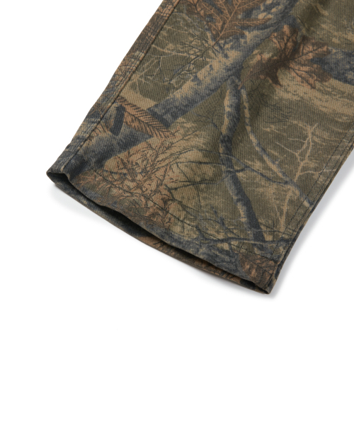 MMLG(エムエムエルジー)の「DYED TREE CAST PANTS (BROWN)(デニムパンツ・レディース・その他・LARGE/MEDIUM/SMALL)」の7枚目の写真