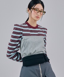 3WAY BORDER L/S TOP