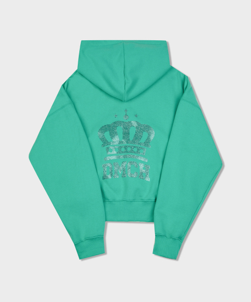 DIMANCHE(ディマンシュ)の「Crown Logo Hoodie (green)(パーカー・レディース・その他・FREE)」の2枚目の写真